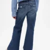 Kids Low Rise Relaxed Flare Jeans