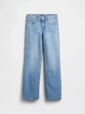 Kids Low Rise Straight Jeans