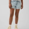 Kids Low Rise Stride Denim Shorts