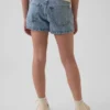 Kids Low Rise Stride Denim Shorts