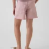 Kids Low Rise Stride Denim Shorts