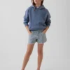 Kids Low Rise Stride Denim Stripe Shorts