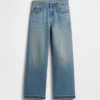 Kids Low Rise Stride Wide-Leg Jeans