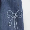 Kids Low Rise Stride Wide-Leg Jeans