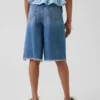 Kids Low Rise Ultrasoft Easy Longline Denim Shorts