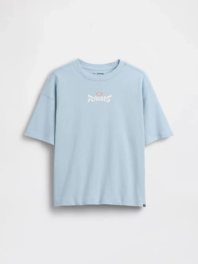 Kids Marvel Oversized Graphic T-Shirt