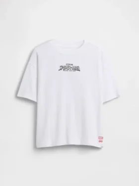 Kids Marvel Oversized Graphic T-Shirt