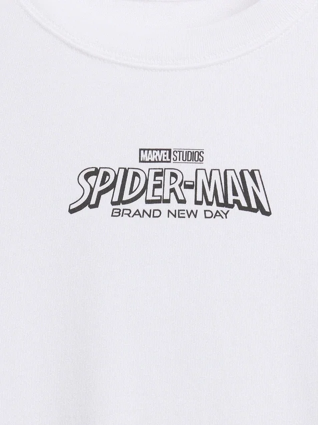 Kids Marvel Oversized Graphic T-Shirt