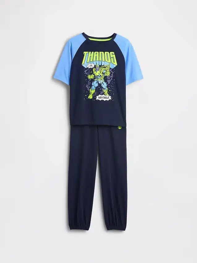 Kids Marvel Recycled Pj Jogger Set