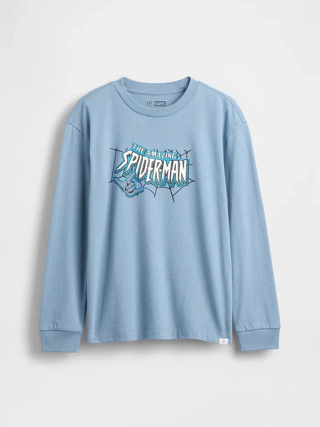 Kids Marvel Relaxed Graphic T-Shirt