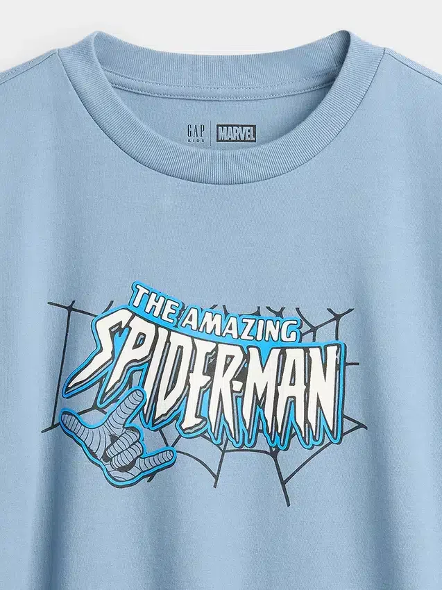 Kids Marvel Relaxed Graphic T-Shirt