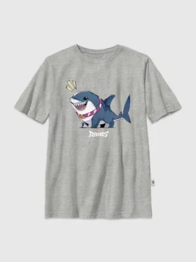 Kids Marvel Rivals Jeff the Shark Graphic T-Shirt