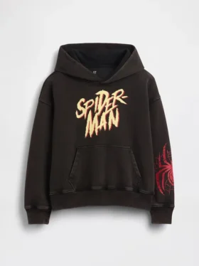 Kids Marvel Vintagesoft Spider-Man Relaxed Hoodie