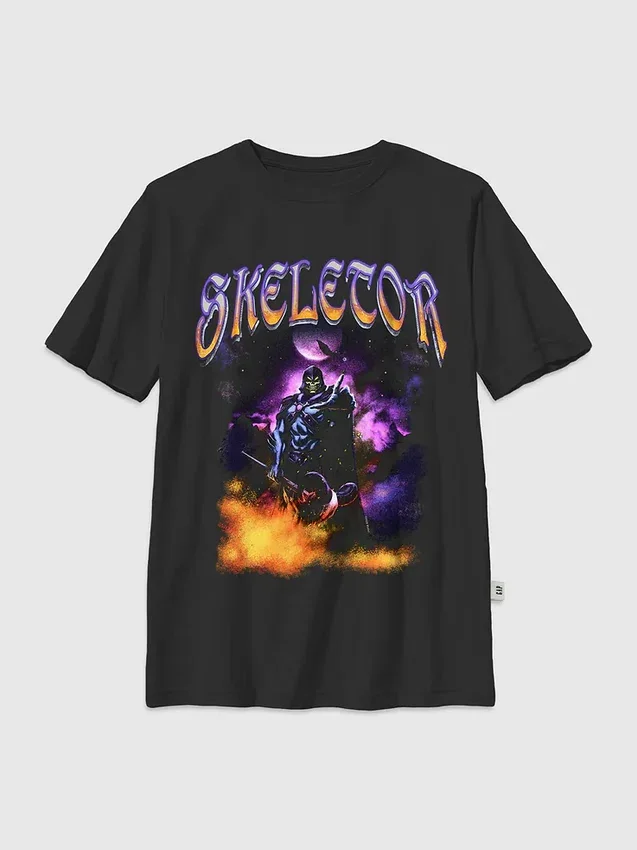 Kids Masters of the Universe Skeletor Night Graphic T-Shirt