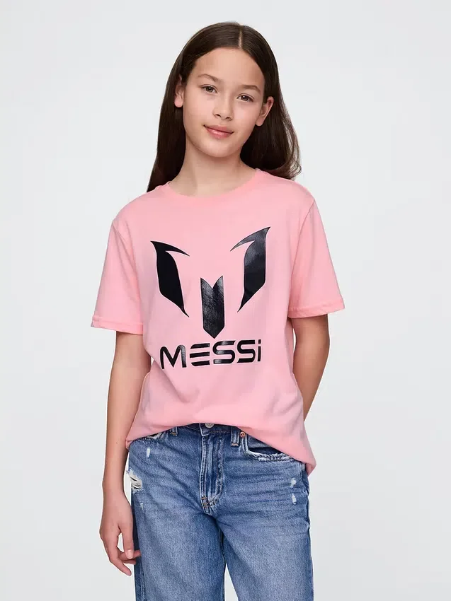 Kids Messi Graphic T-Shirt