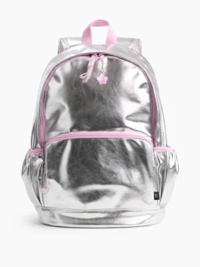 Kids Metallic Charm Backpack
