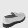Kids Metallic Loafers