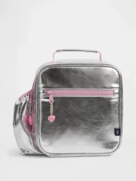 Kids Metallic Lunch Bag