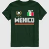 Kids Mexico Soccer Jersey Graphic T-Shirt