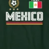 Kids Mexico Soccer Jersey Graphic T-Shirt