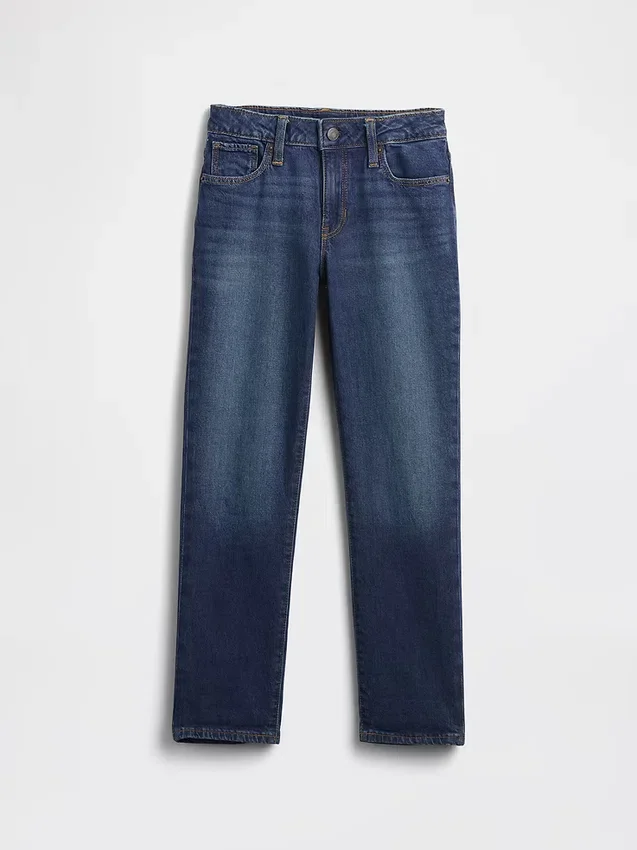 Kids Mid Rise Girlfriend Jeans