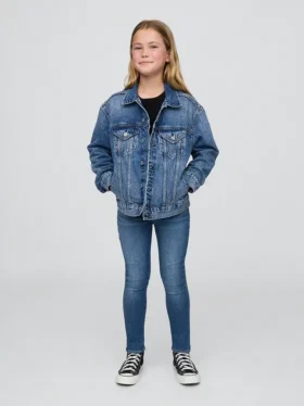 Kids Mid Rise Pull-On Jeggings