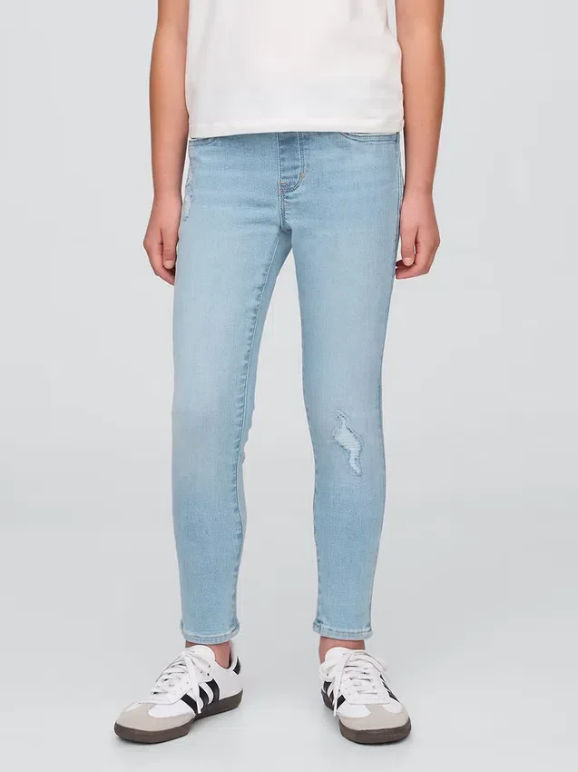 Kids Mid Rise Pull-On Jeggings