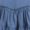 Kids Mixed Media Tiered Tank Dress