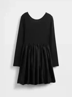 Kids Modern Mixed Media Dress