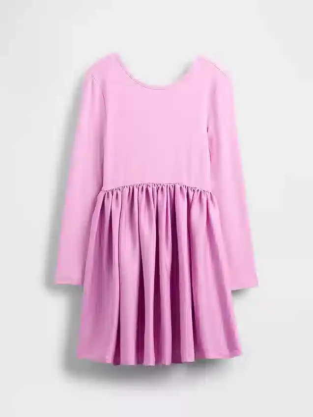 Kids Modern Mixed Media Dress