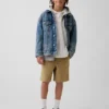 Kids Modern Uniform Khaki Shorts