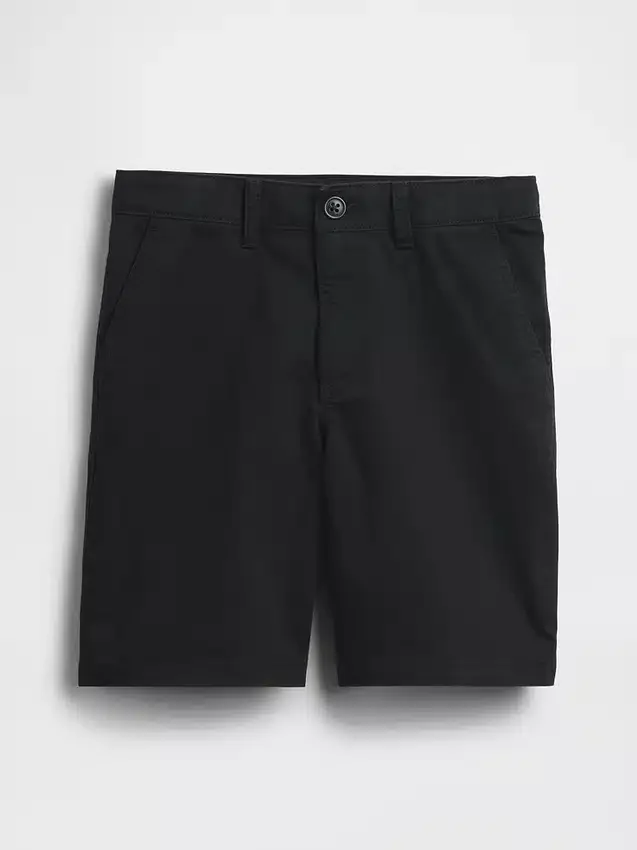 Kids Modern Uniform Khaki Shorts