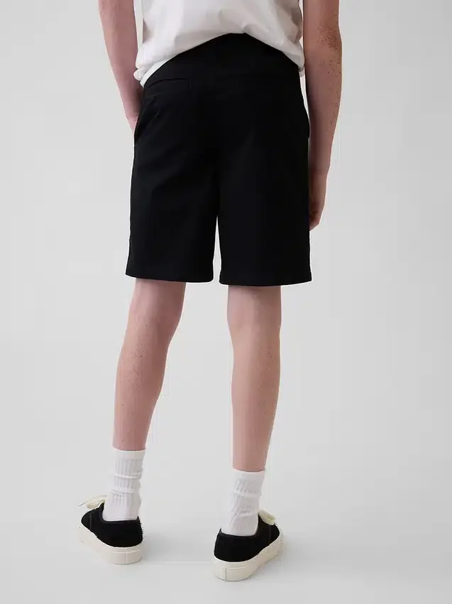 Kids Modern Uniform Khaki Shorts