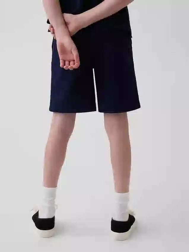 Kids Modern Uniform Khaki Shorts