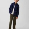 Kids Modern Uniform Loose Khakis