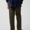 Kids Modern Uniform Loose Khakis