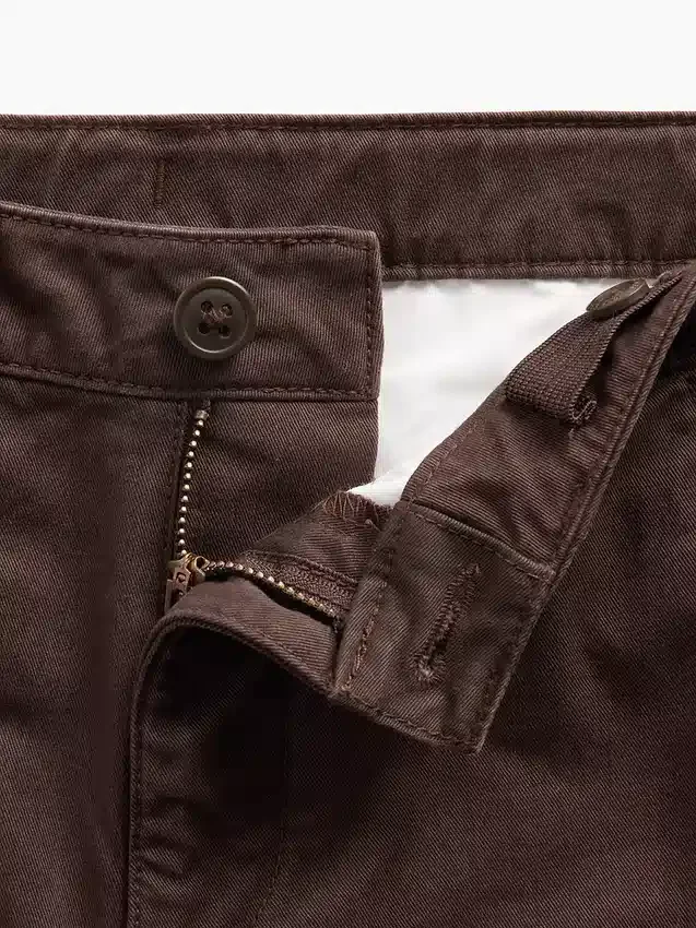 Kids Modern Uniform Loose Khakis