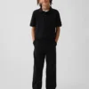 Kids Modern Uniform Relaxed Straight Khakis