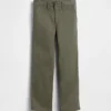 Kids Modern Uniform Relaxed Straight Khakis