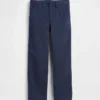 Kids Modern Uniform Relaxed Straight Khakis
