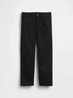 Kids Modern Uniform Relaxed Straight Khakis