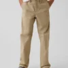 Kids Modern Uniform Relaxed Straight Khakis