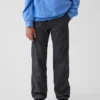 Kids Modern Uniform Relaxed Straight Khakis