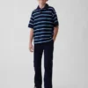Kids Modern Uniform Relaxed Straight Khakis