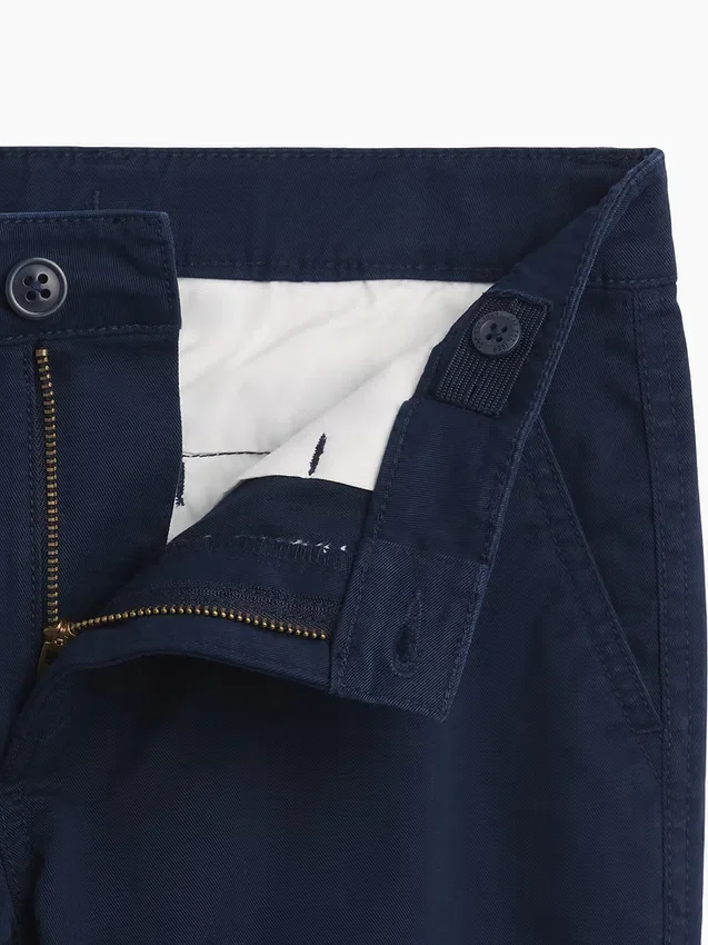 Kids Modern Uniform Slim Khakis