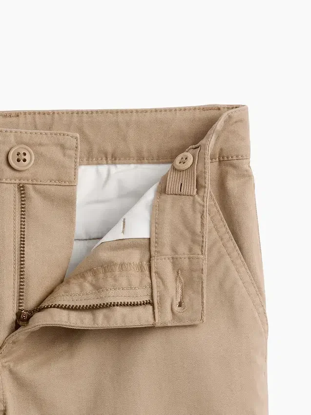 Kids Modern Uniform Slim Khakis