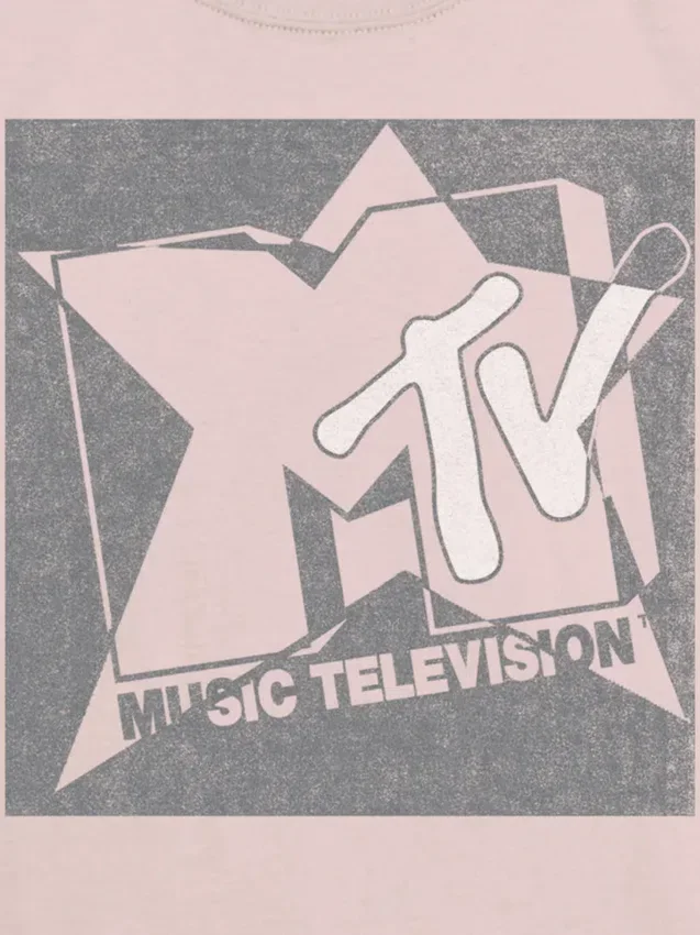 Kids Mtv Grunge Star Graphic T-Shirt