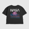 Kids Nasa Pastel Space Graphic T-Shirt