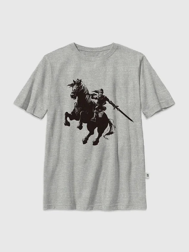 Kids Nintendo Brave Link Graphic T-Shirt