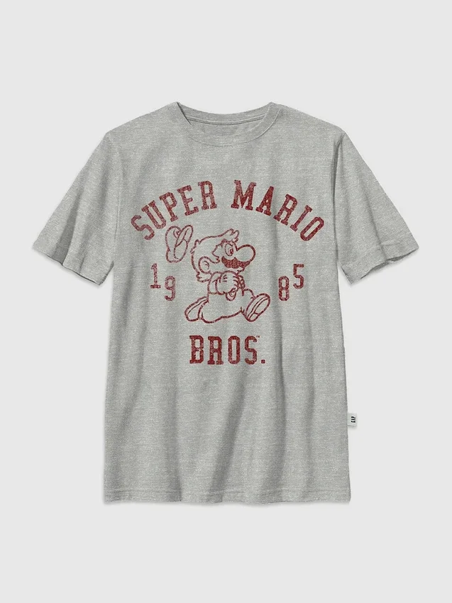 Kids Nintendo Mario Bros Graphic T-Shirt